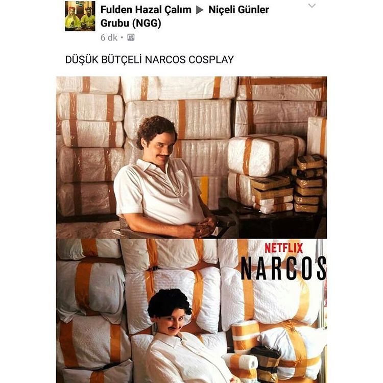Düşük bütçeli Narcos...