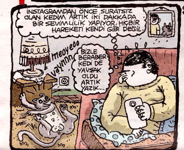 İnstagramdan önce suratsız...