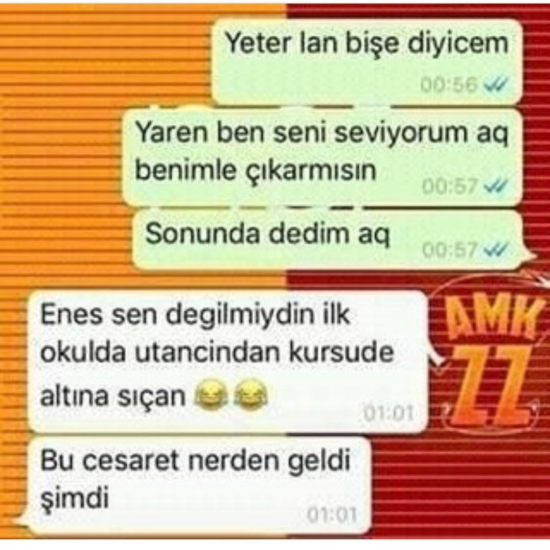 Yeter lan bişe...
