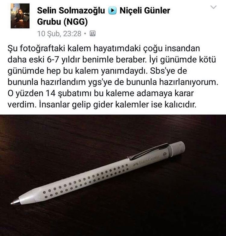 Şu fotoğraftaki kalem...