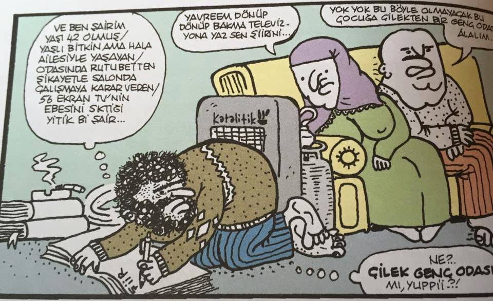 …ve ben şairim yaşı 42...