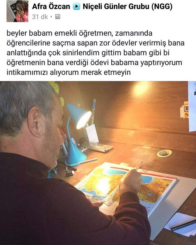 Beyler babam emekli...