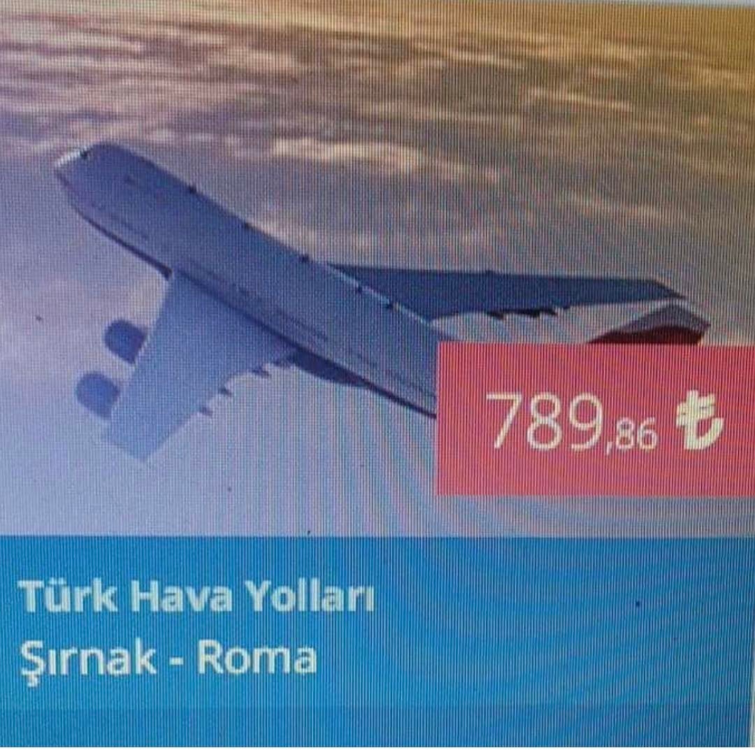 Türk Hava Yolları
Şırnak -...