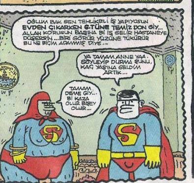 -Oğlum bak sen tehlikeli...