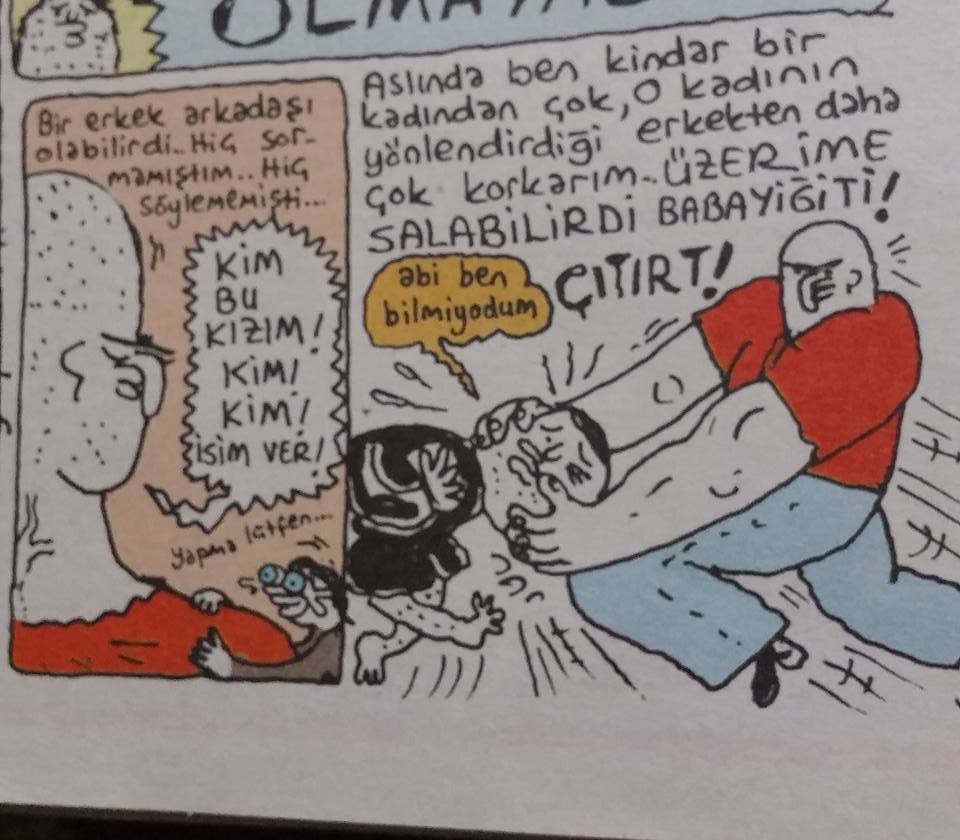 Bir erkek arkadaşı...
