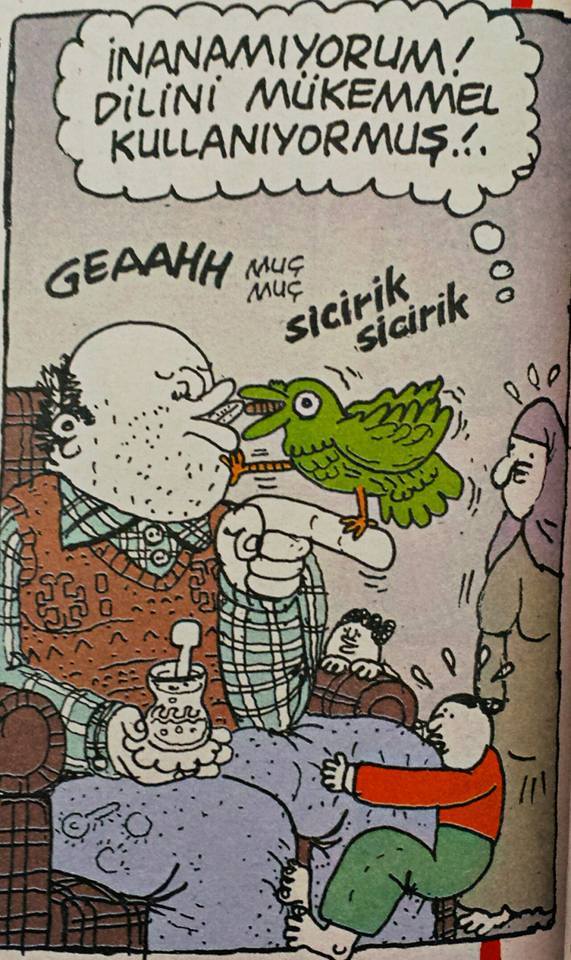 ….İnanamıyorum!dilini...