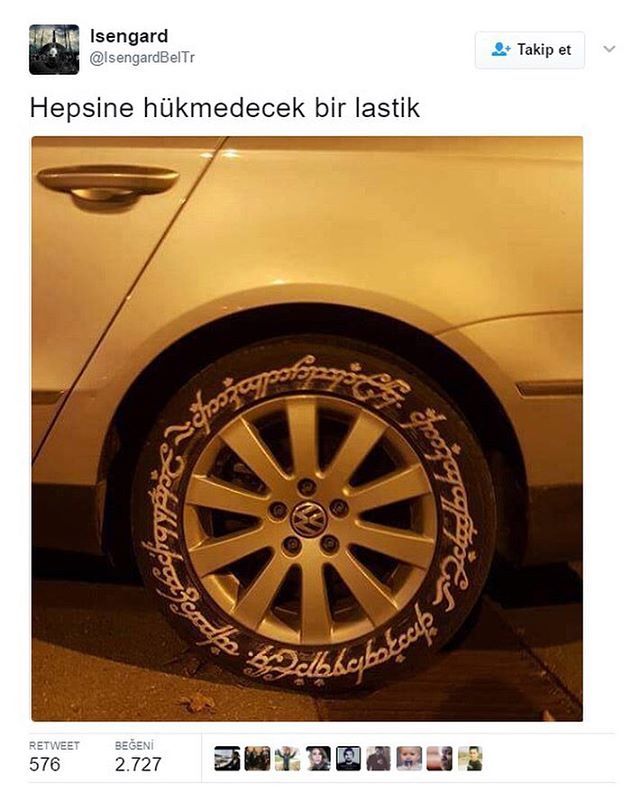 Hepsine hükmedecek bir lastik