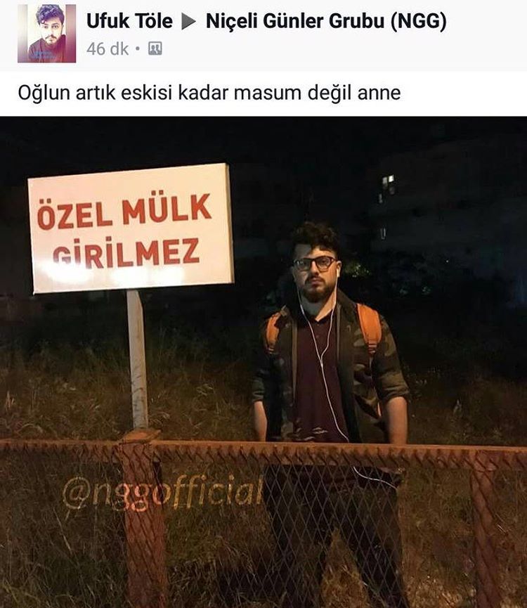 ÖZEL MÜLK
GİRİLMEZ

Oğlun...