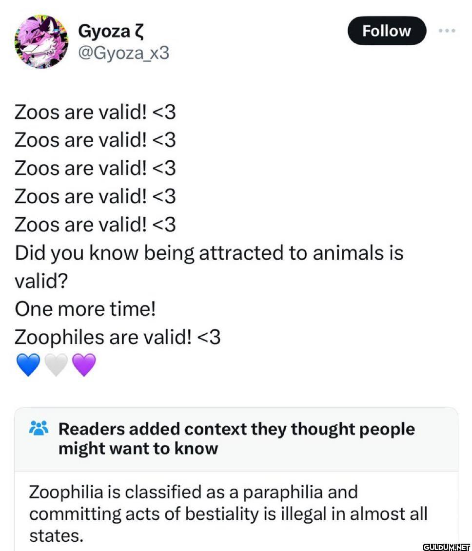 Zoos are valid! <3 Zoos...