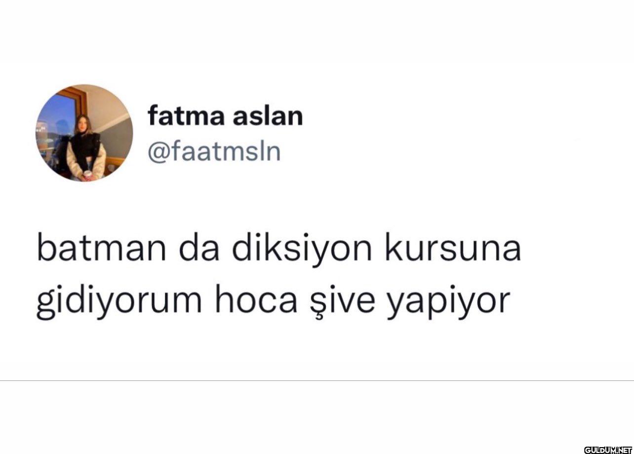 batman da diksiyon...