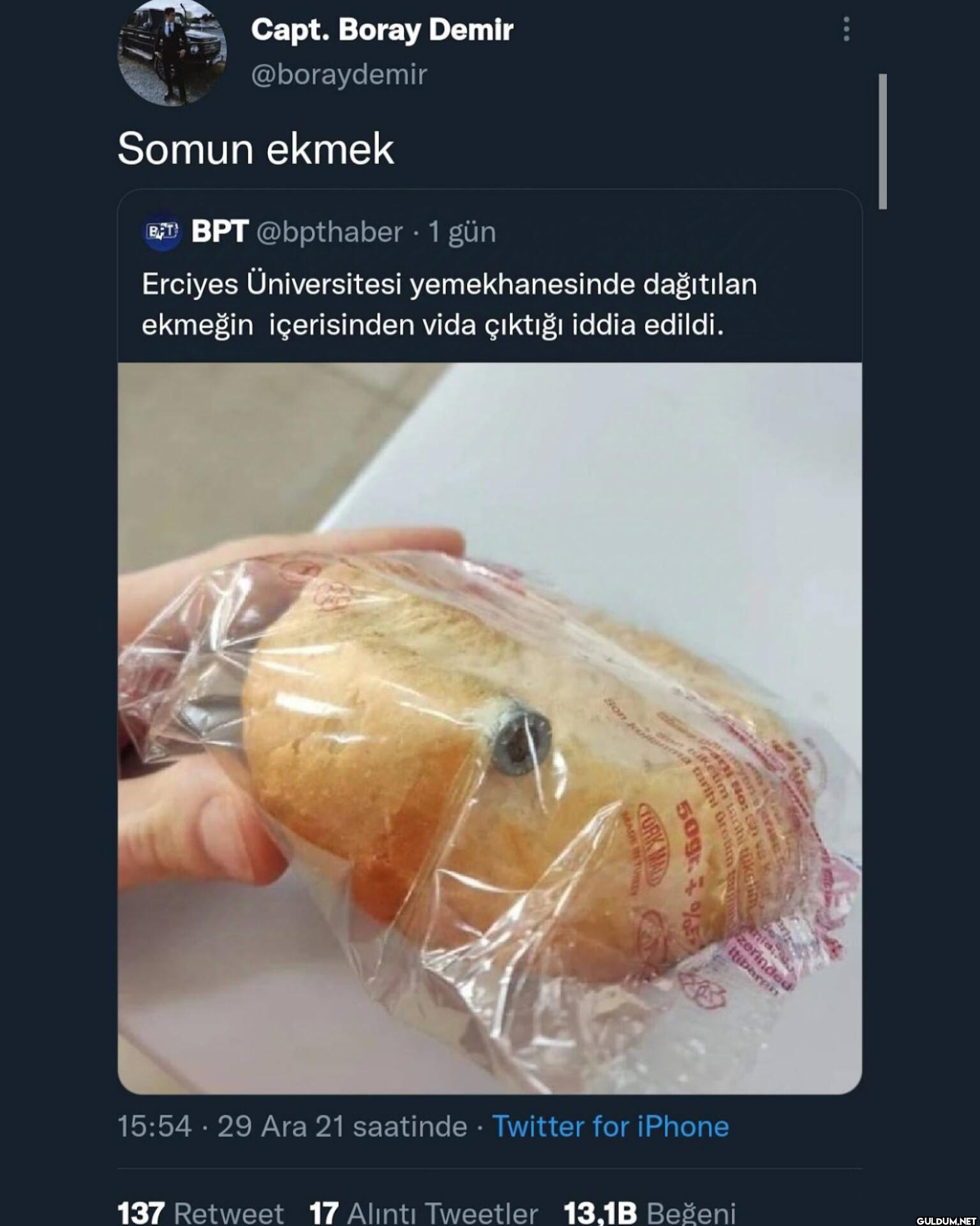 Somun ekmek BTBPT...