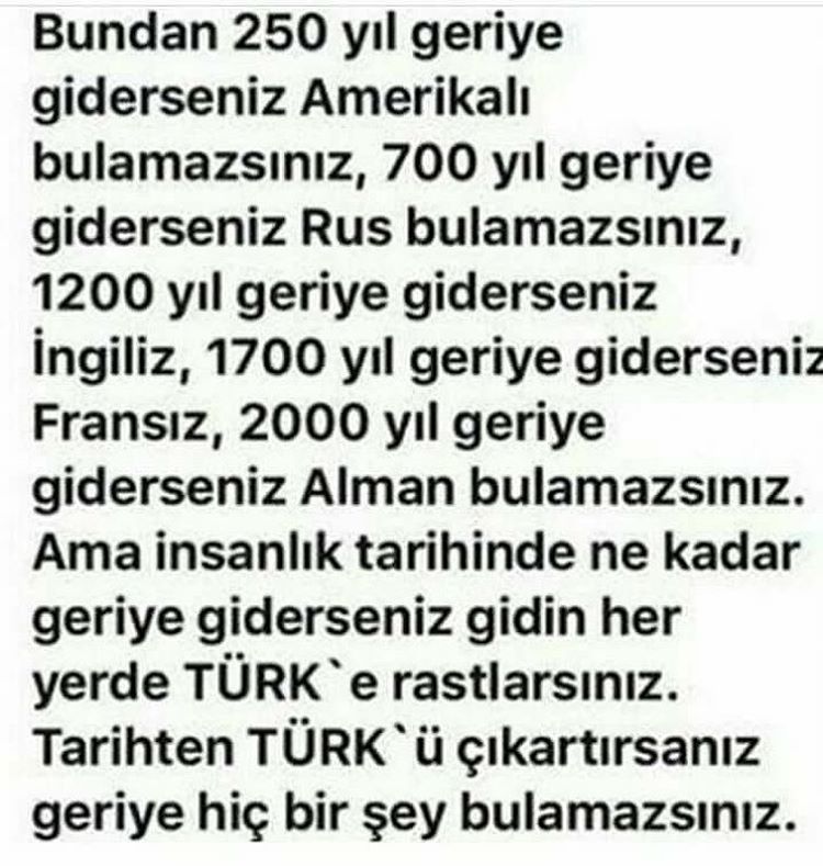 Bundan 250 yıl geriye...