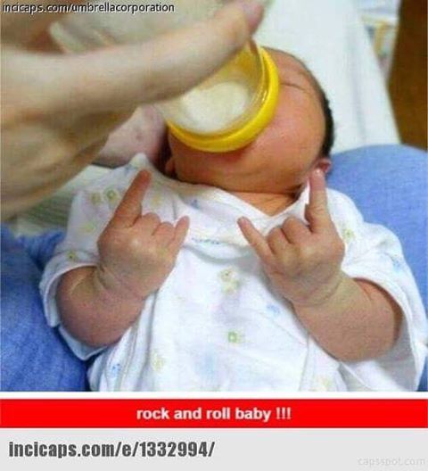 rock and roll baby!!.