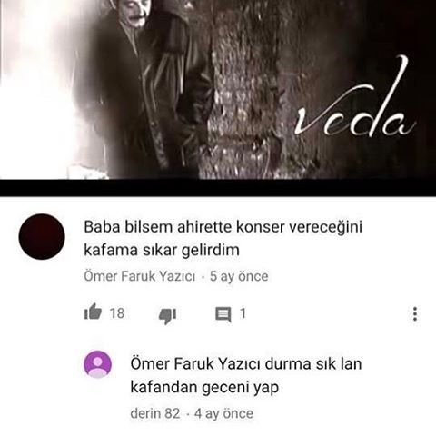 ecla
Baba bilsem ahirette...