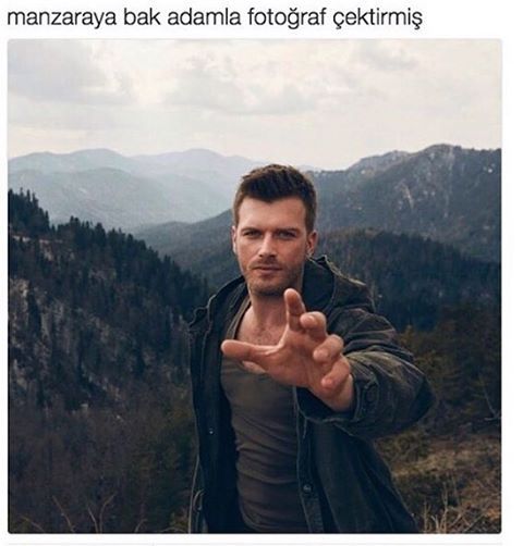 manzaraya bak adamla...