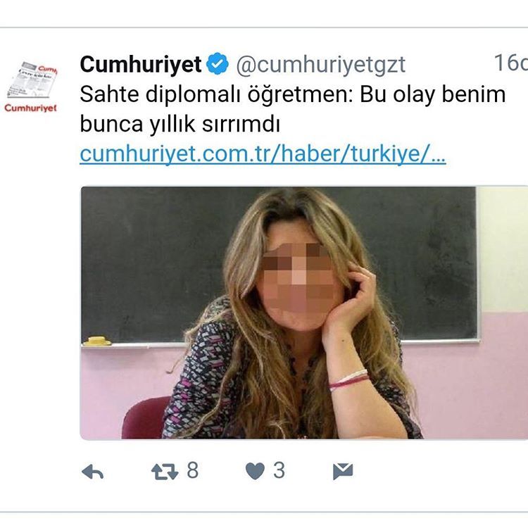 Sahte diplomalı...