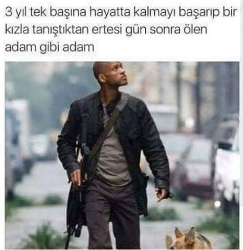 3 yıl tek başına hayatta...