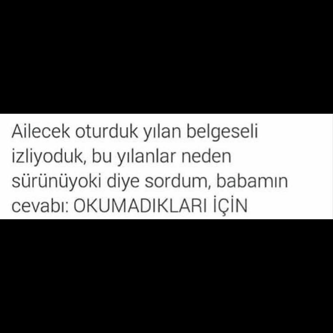 Ailecek oturduk yılan...