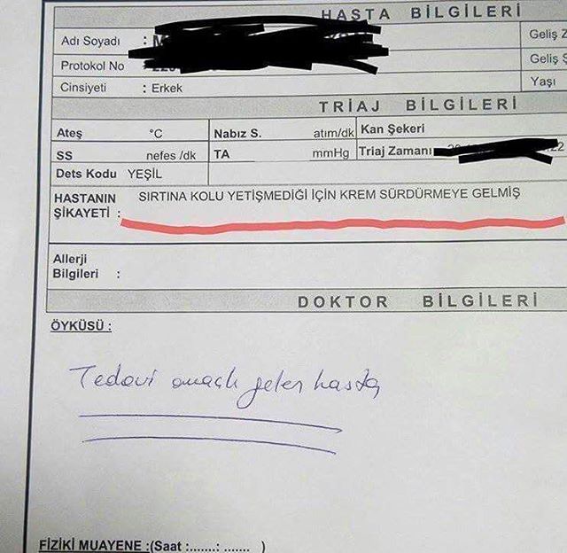 HASTA BİLGİLERİ
Adı...