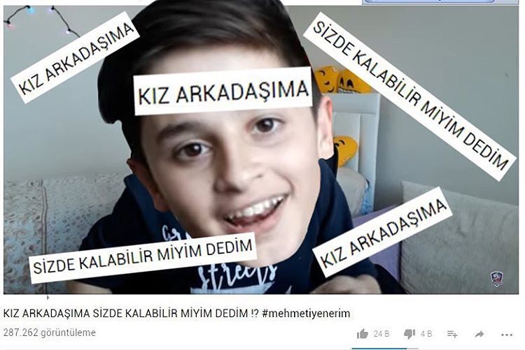 Kız arkadaşıma sizde...
