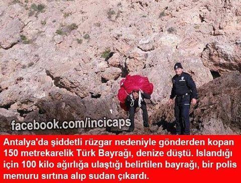 Antalya'da şiddetli rüzgar...