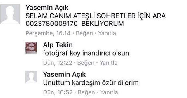 - Selam canım ateşli...