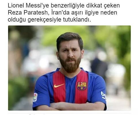 Lionel Messi'ye...