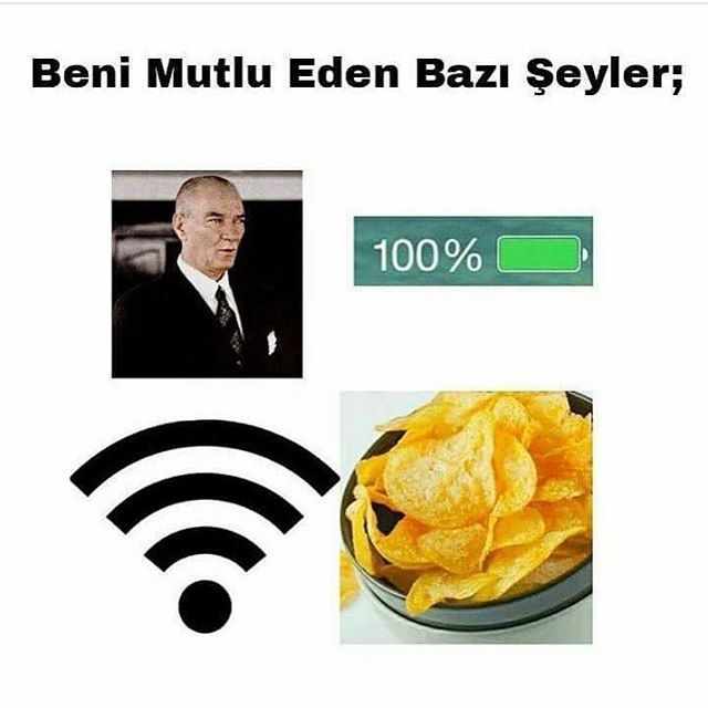 Beni mutlu eden bazı şeyler.