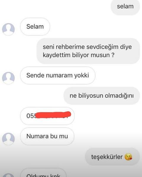 - Selam
+ Selam
- seni...