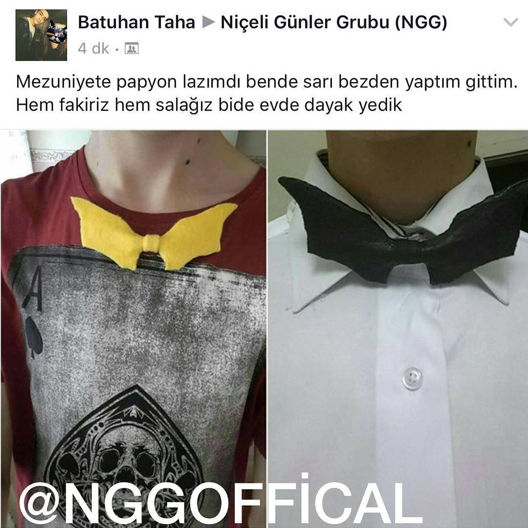 Mezuniyette papyon...