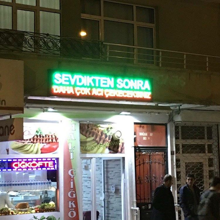 ÇİĞKÖFTE

Sevdikten sonra...