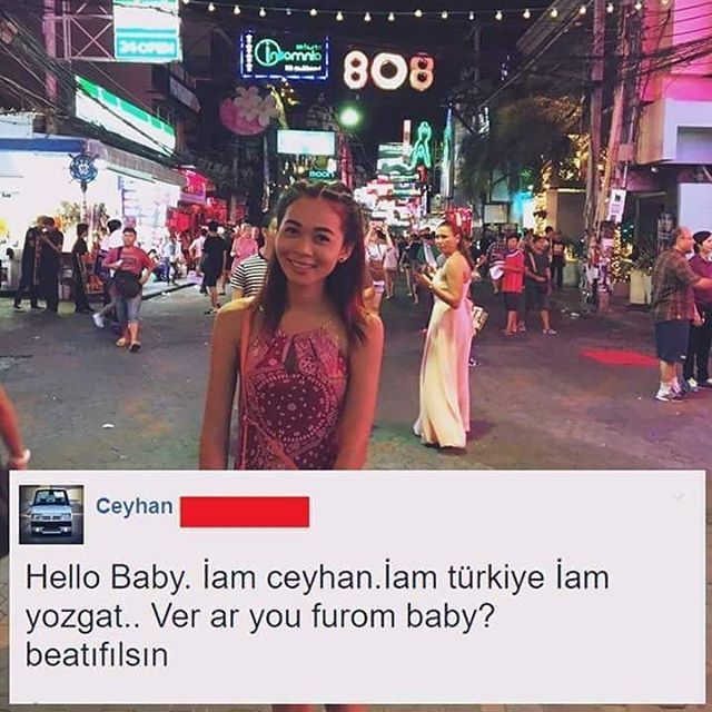 hello baby. İam ceyhan....