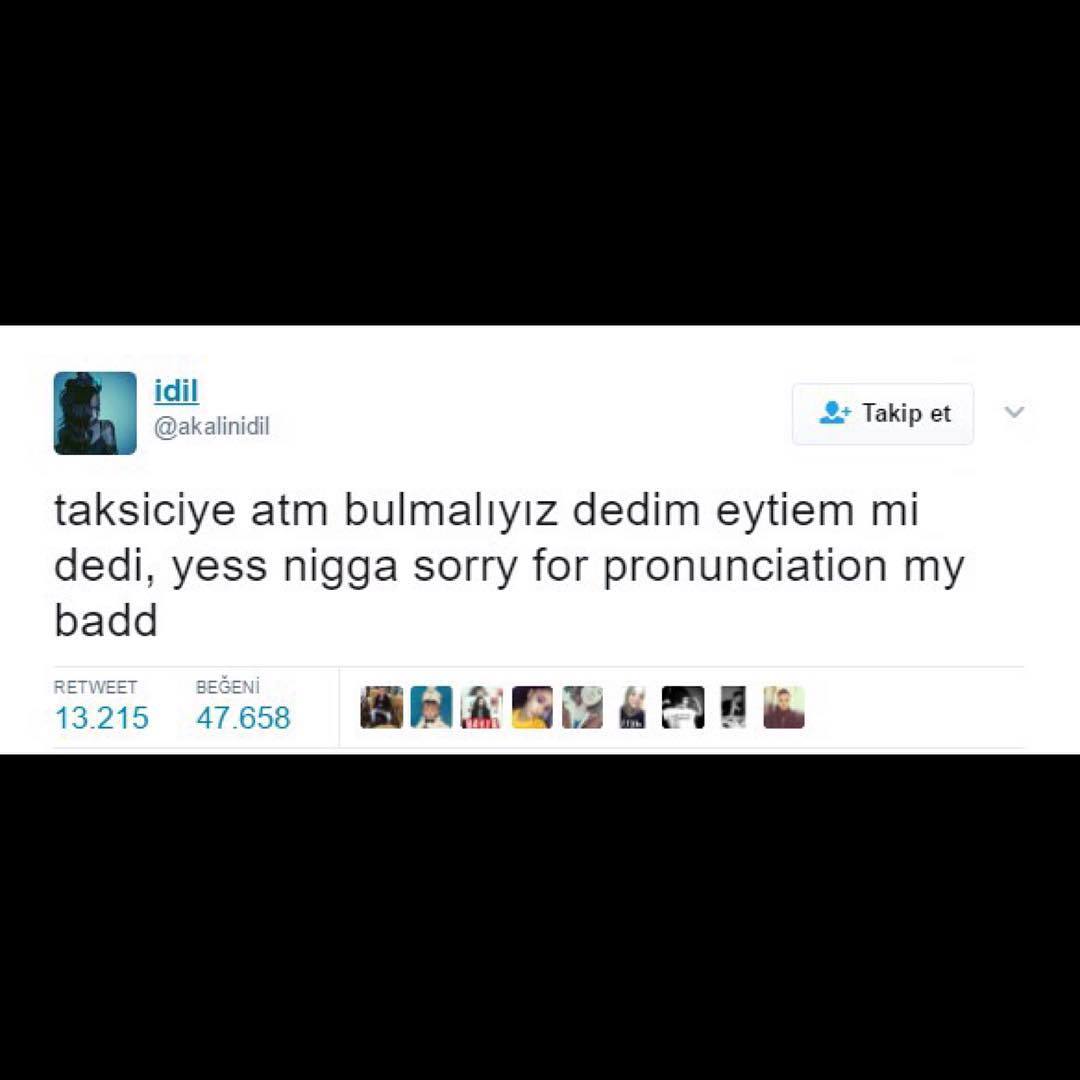 Taksiciye atm bulmalıyız...