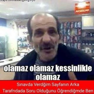 olamaz olamaz kessinlikle...