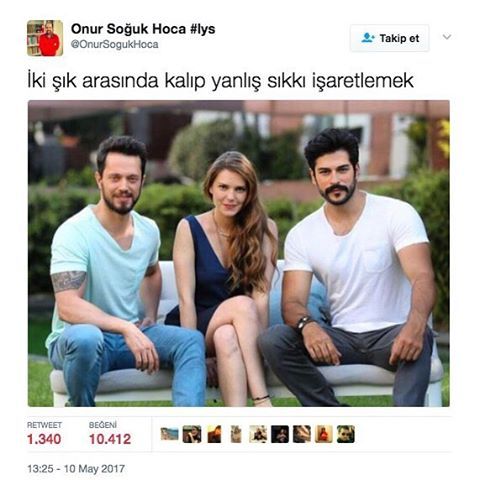 İki şık arasında kalıp...