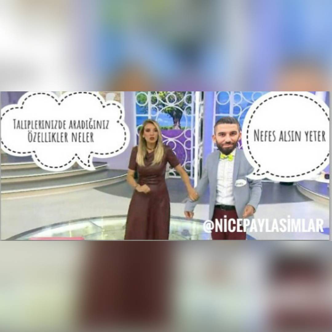 - Taliplerinizde...