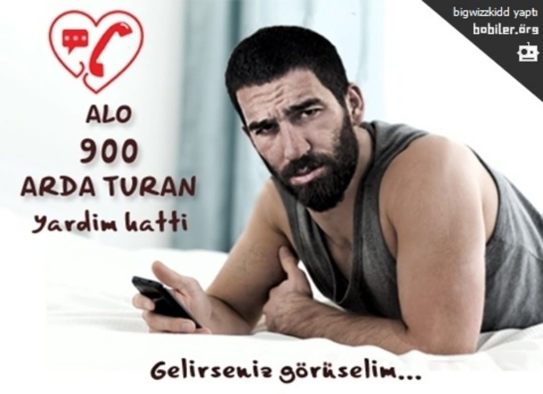 Alo 900 Arda Turan
yardım...
