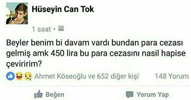Beyler benim bi davam...