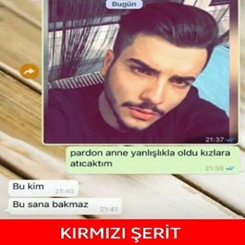 - pardon anne yanlışlıkla...