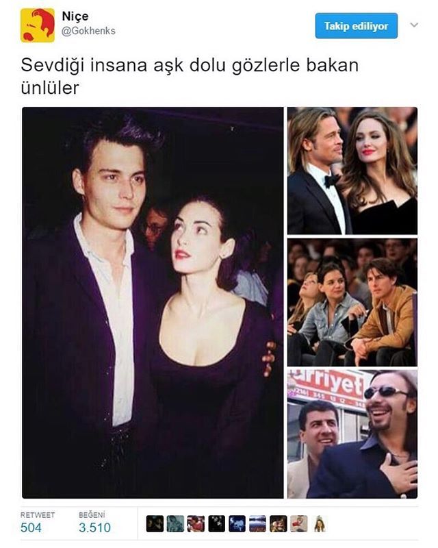 sevdiği insana aşk dolu...