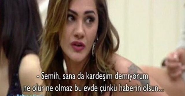 Semih, sana da Kardeşim...