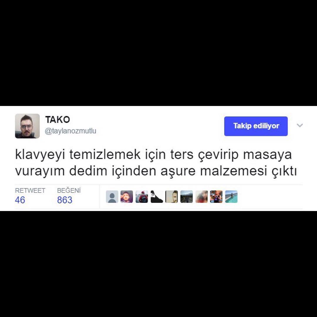 Klavyeyi temizlemek için...