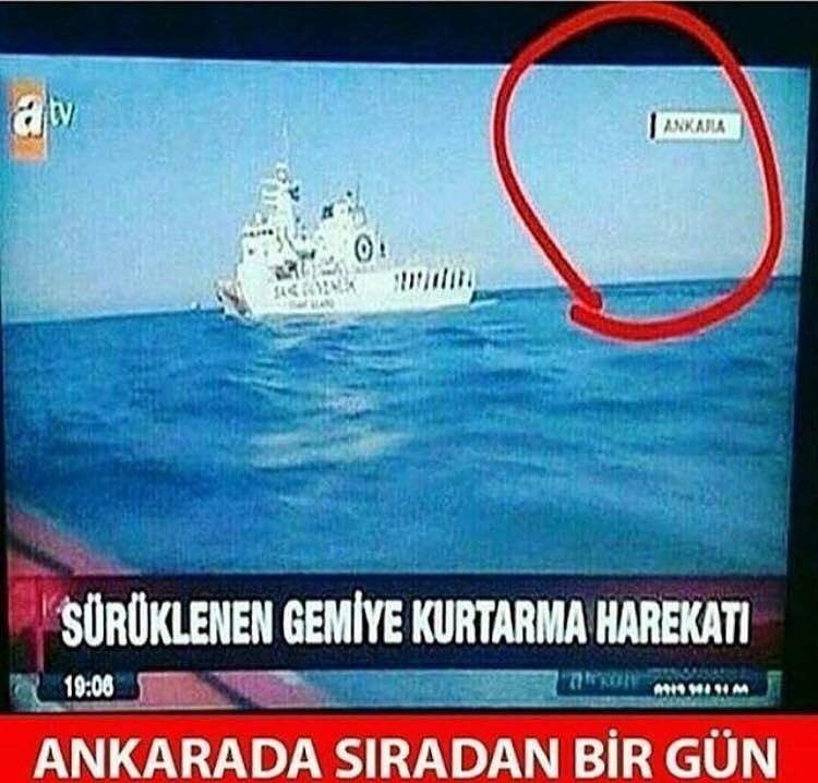 ANKARA
SÜRÜKLENEN GEMİYE...