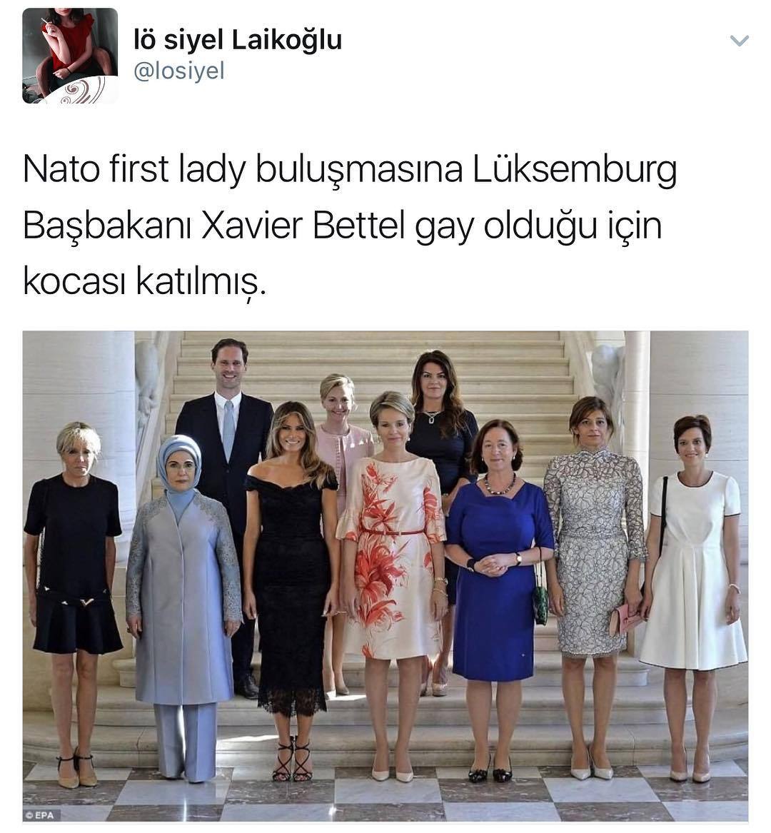 Nato fırst lady...