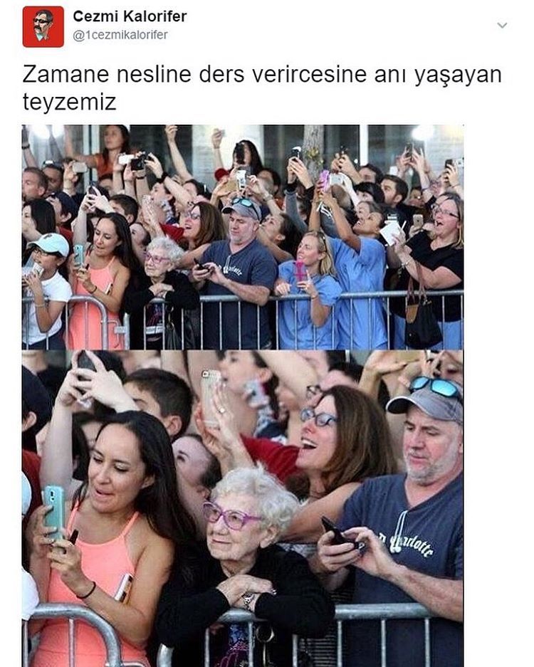 Zamane nesline ders...