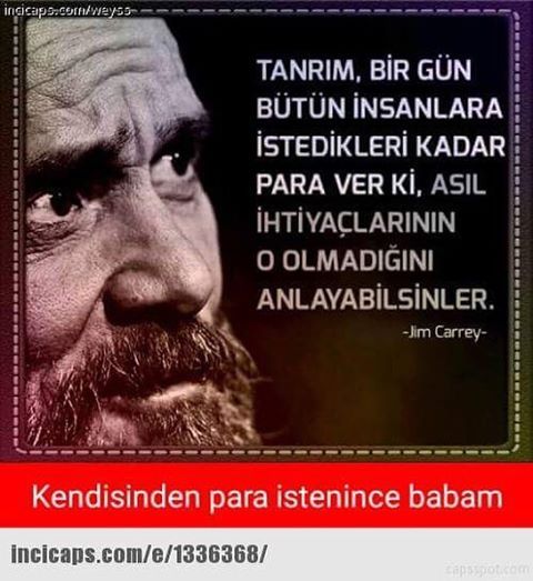 Tanrım, bir gün bütün...