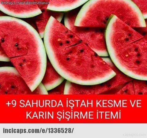 Sahurda iştah kesme ve...
