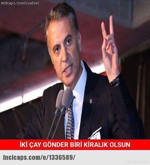 İki çay gönder biri kiralık olsun