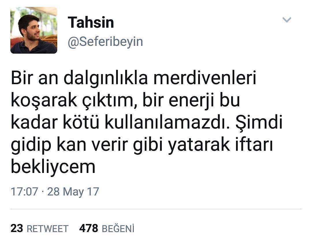 Bir an dalgınlıkla...