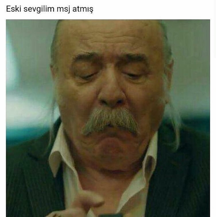 Eski sevgilim msj atmış